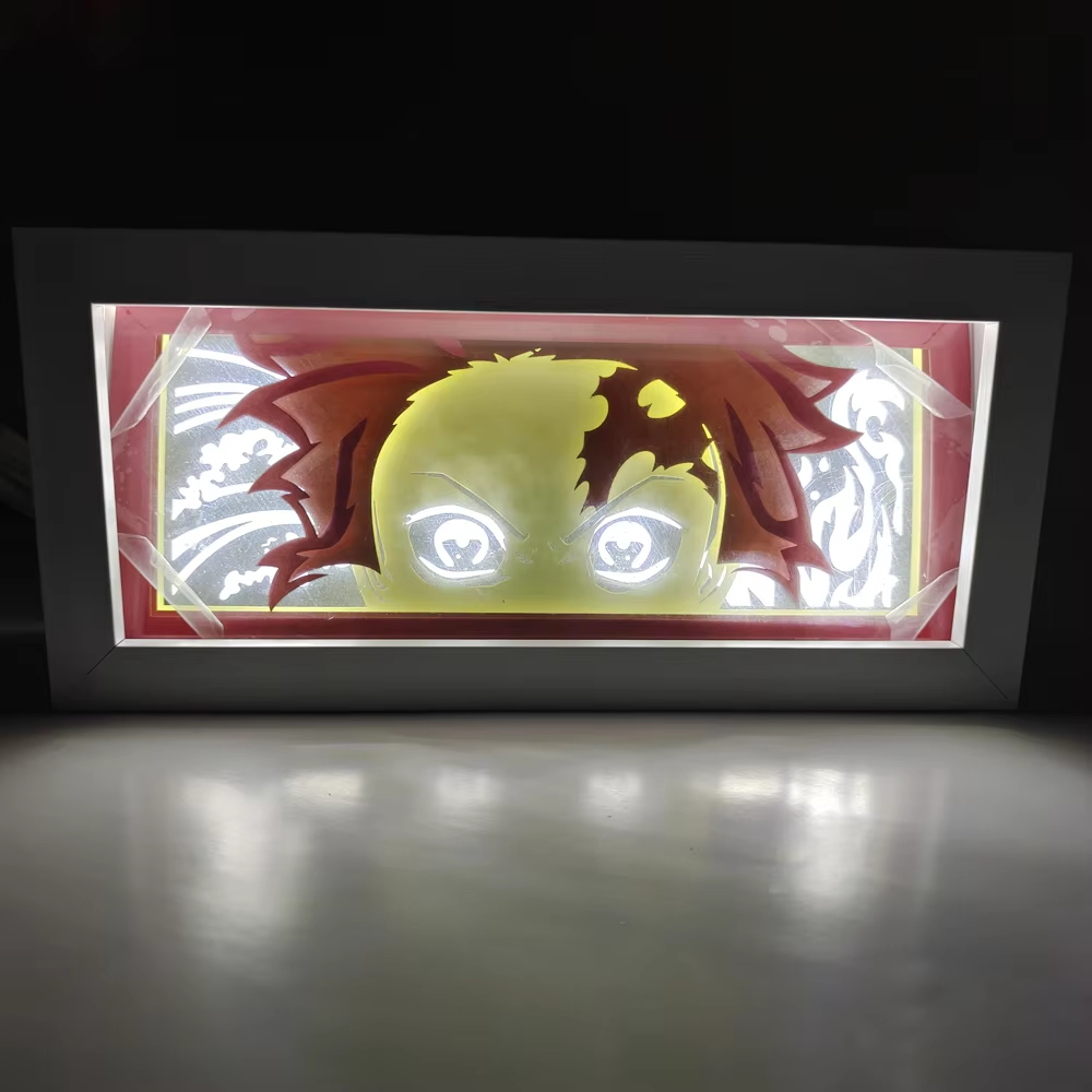 My Academia 3D Anime Light Box